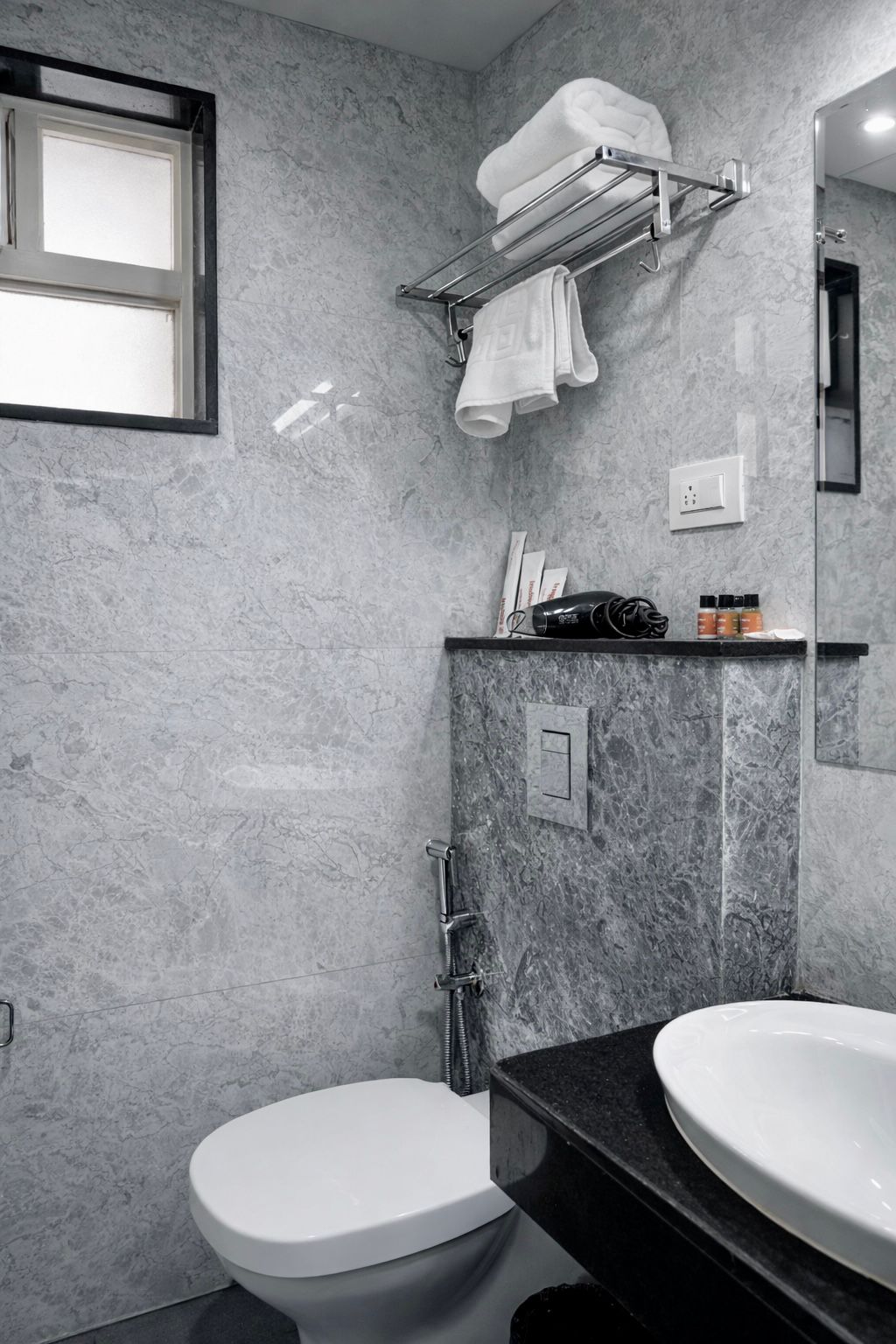 Luxury ensuite bathroom &mdash; premium fixtures